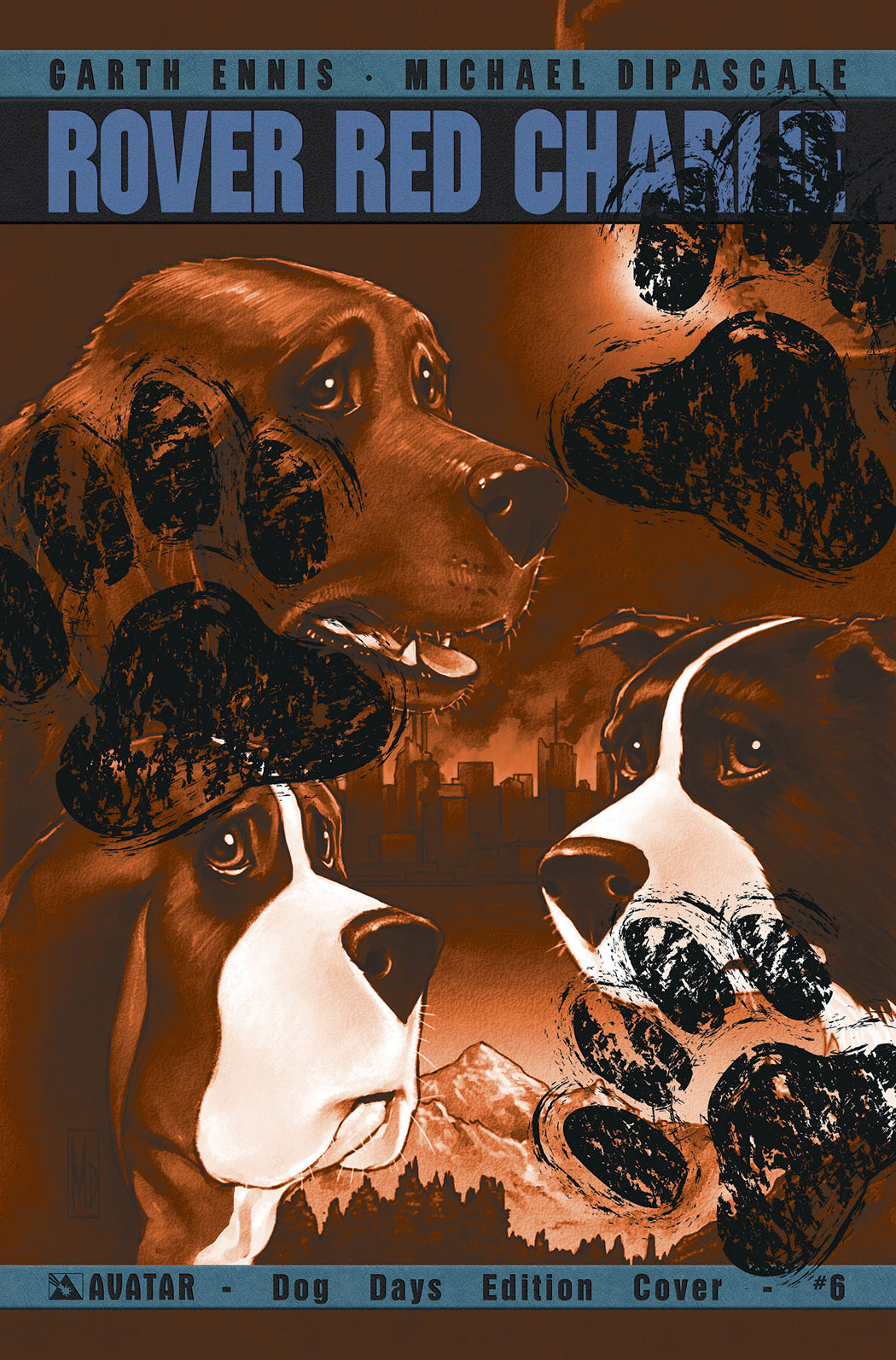ROVER RED CHARLIE #6 (OF 6) DOG DAYS RETAILER INCV CVR (NET)