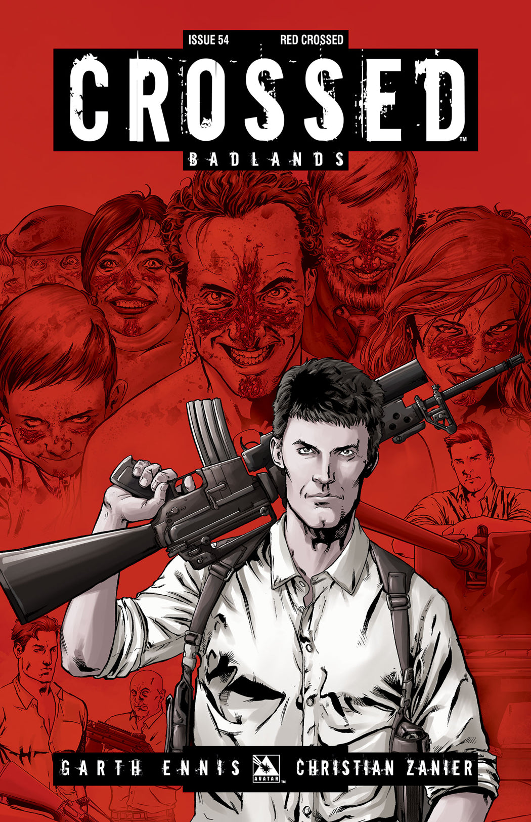 CROSSED BADLANDS #54 RED CROSSED ORDER INCV CVR (NET) (O/A)