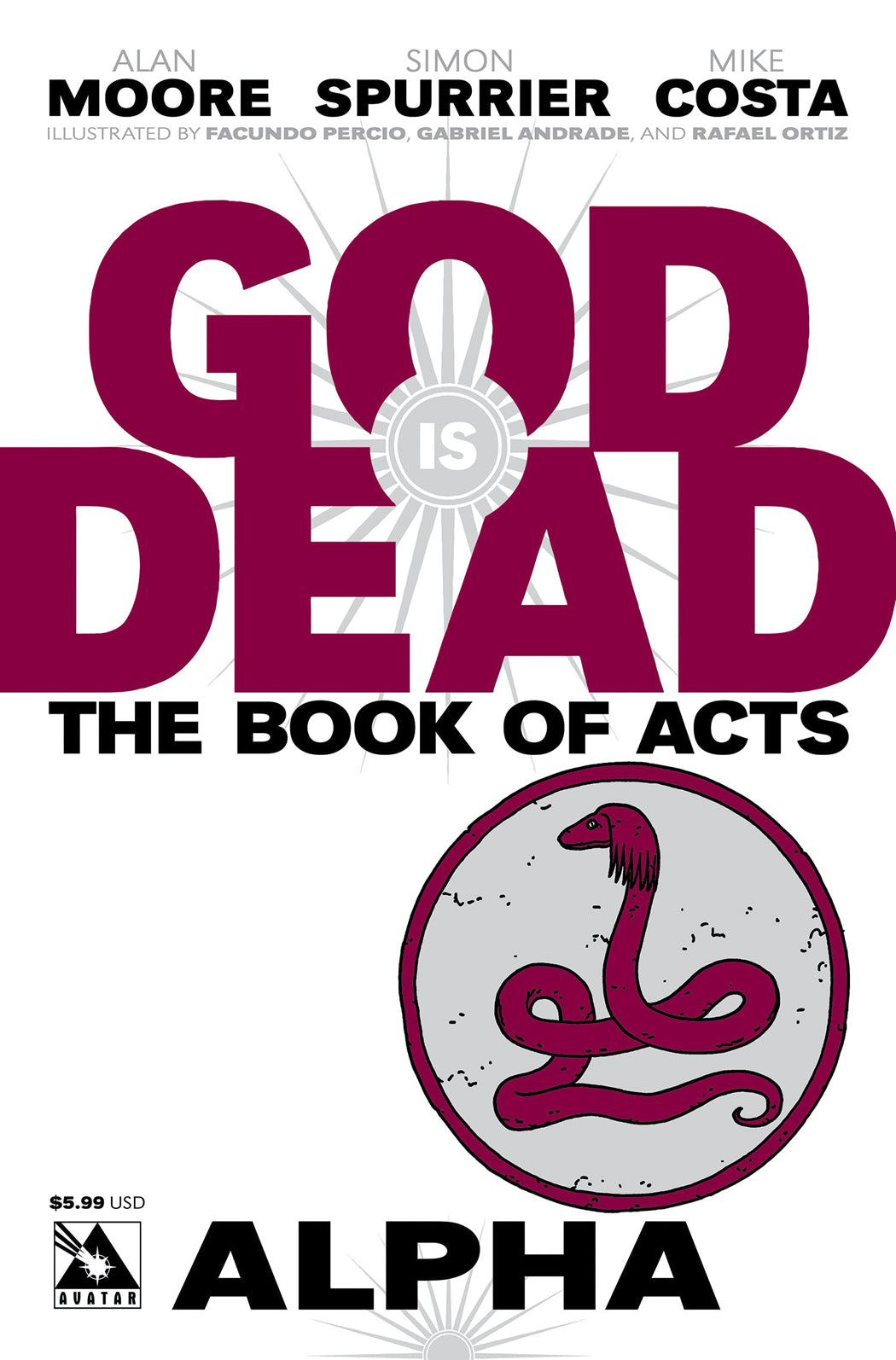 GOD IS DEAD BOOK OF ACTS ALPHA (O/A) (MR)