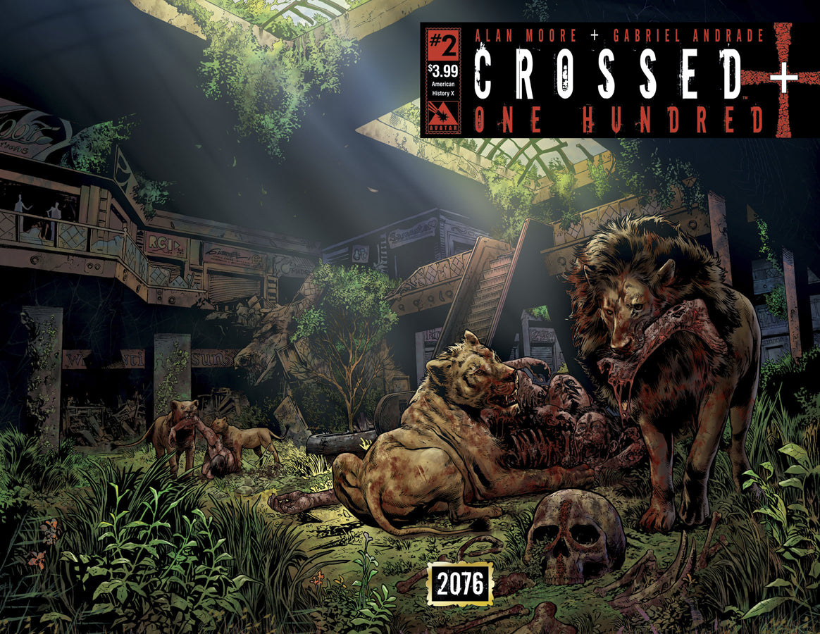 CROSSED PLUS 100 #2 AMERICAN HISTORY X WRAP CVR (O/A) (MR)