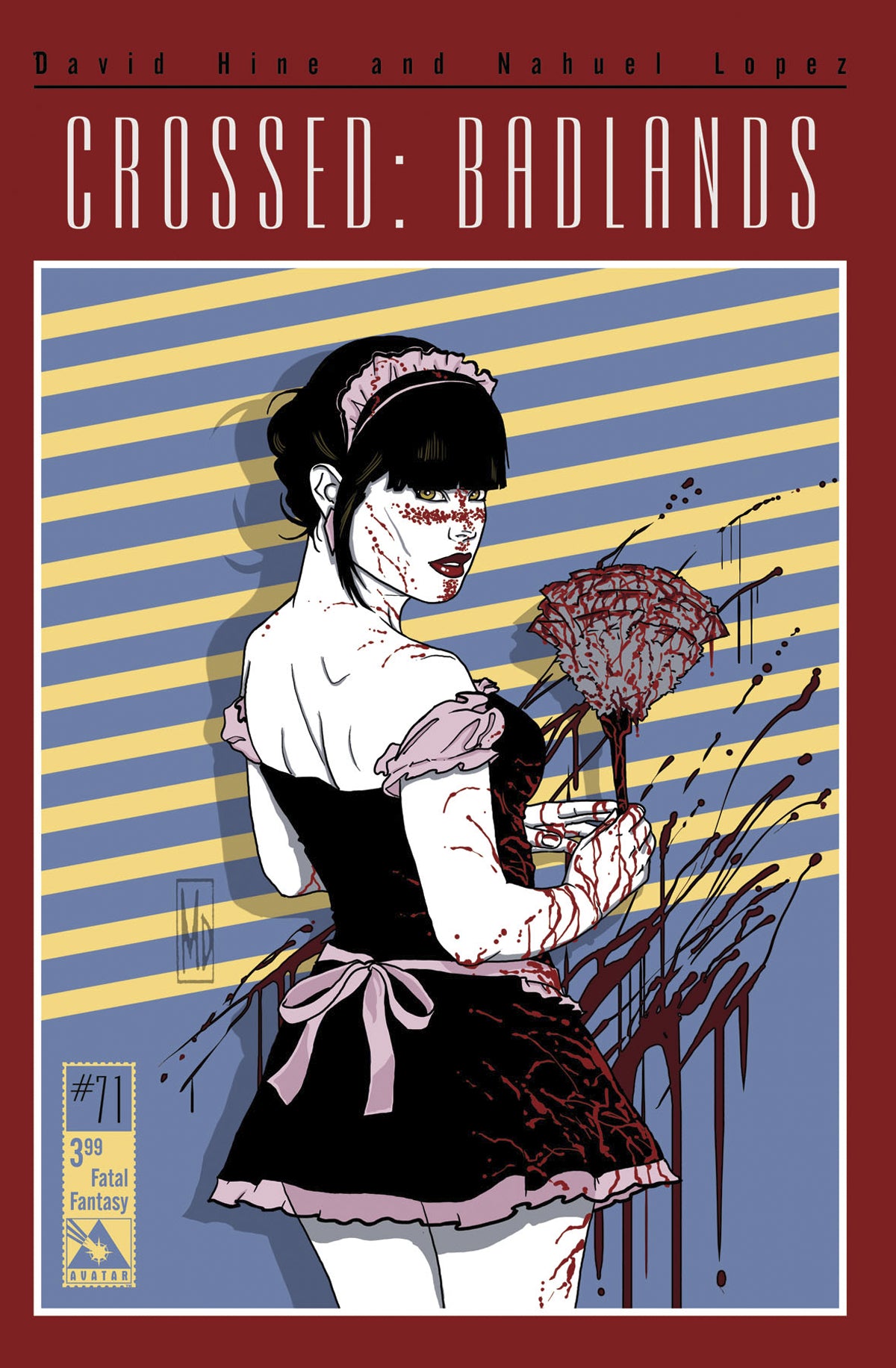 CROSSED BADLANDS #71 FATAL FANTASY CVR (O/A) (MR)