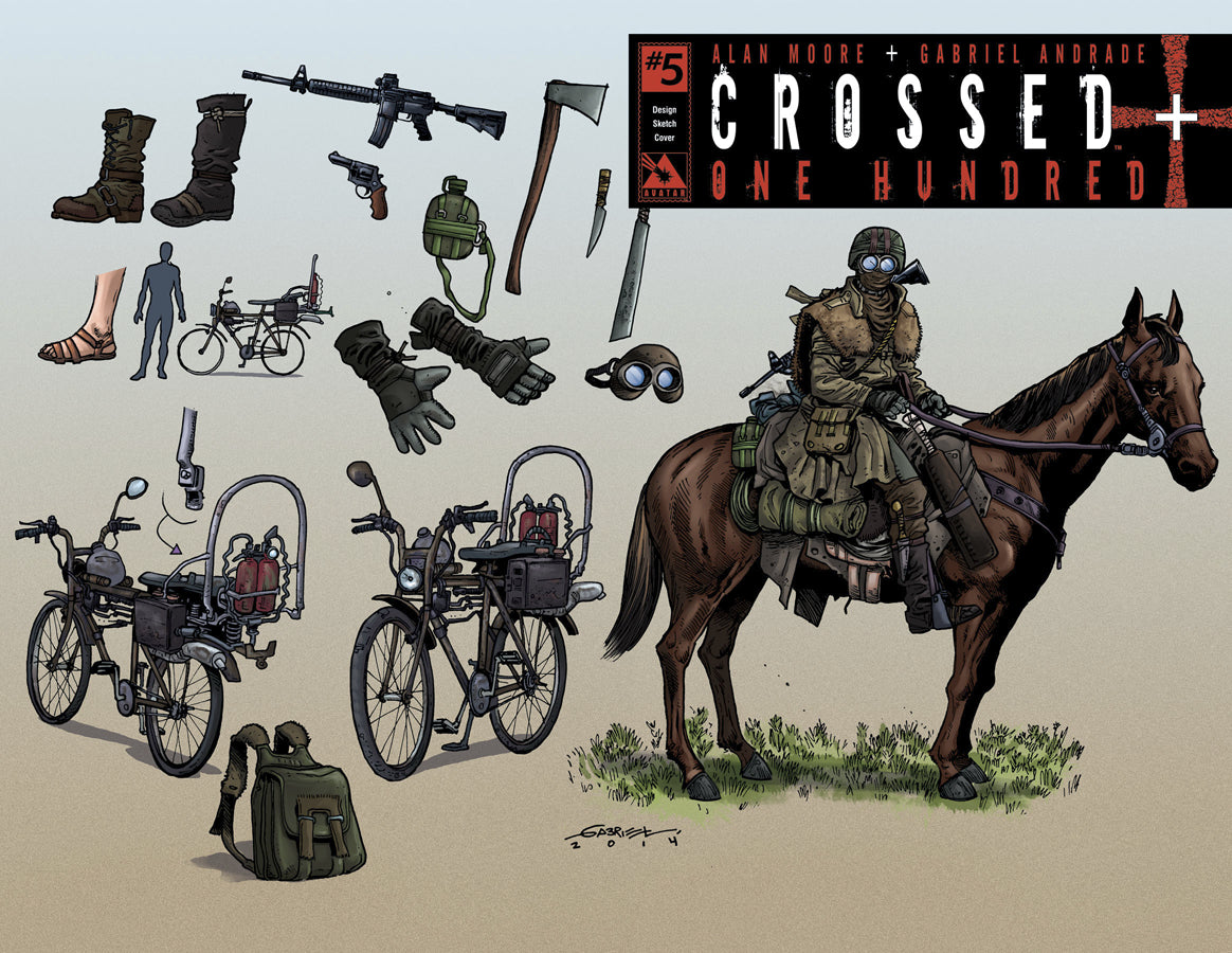 CROSSED PLUS 100 #5 DESIGN SKETCH ORDER INCV CVR (NET) (O/A)