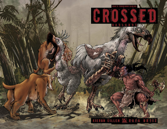 CROSSED BADLANDS #75 TERROR BIRDS CVR (O/A) (MR)