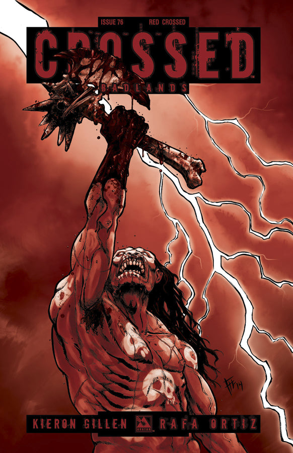 CROSSED BADLANDS #76 RED CROSSED ORDER INCV CVR (NET) (O/A)