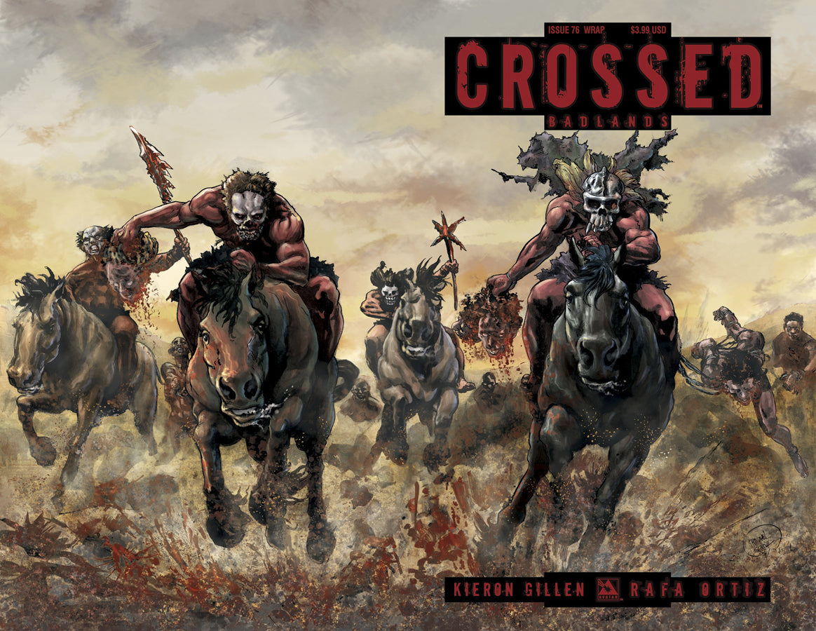 CROSSED BADLANDS #76 WRAP CVR (O/A) (MR)