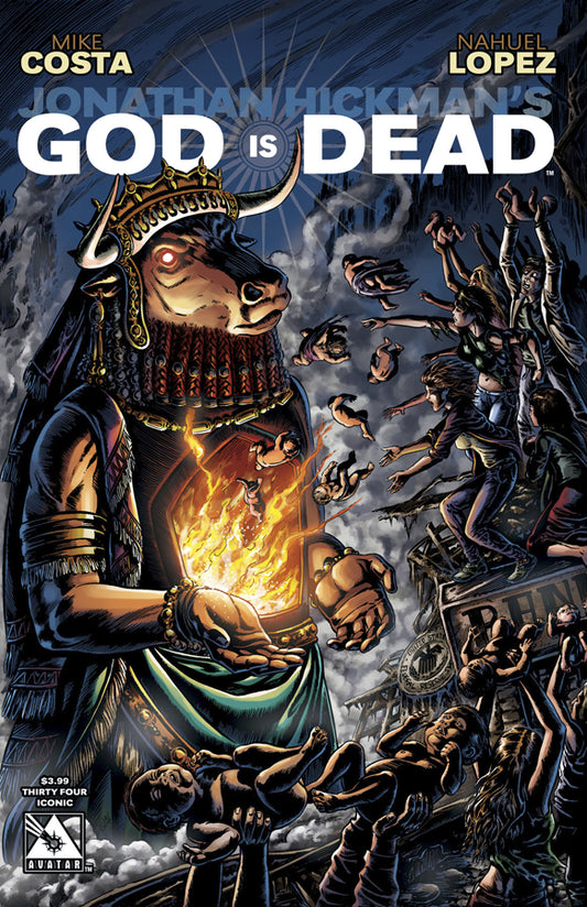 GOD IS DEAD #34 ICONIC CVR (O/A) (MR)
