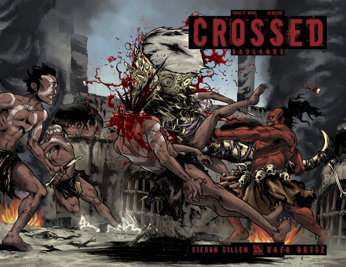 CROSSED BADLANDS #77 WRAP CVR (O/A) (MR)