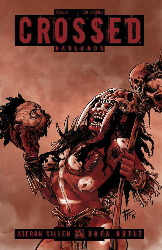 CROSSED BADLANDS #77 RED CROSSED ORDER INCV CVR (NET) (O/A)