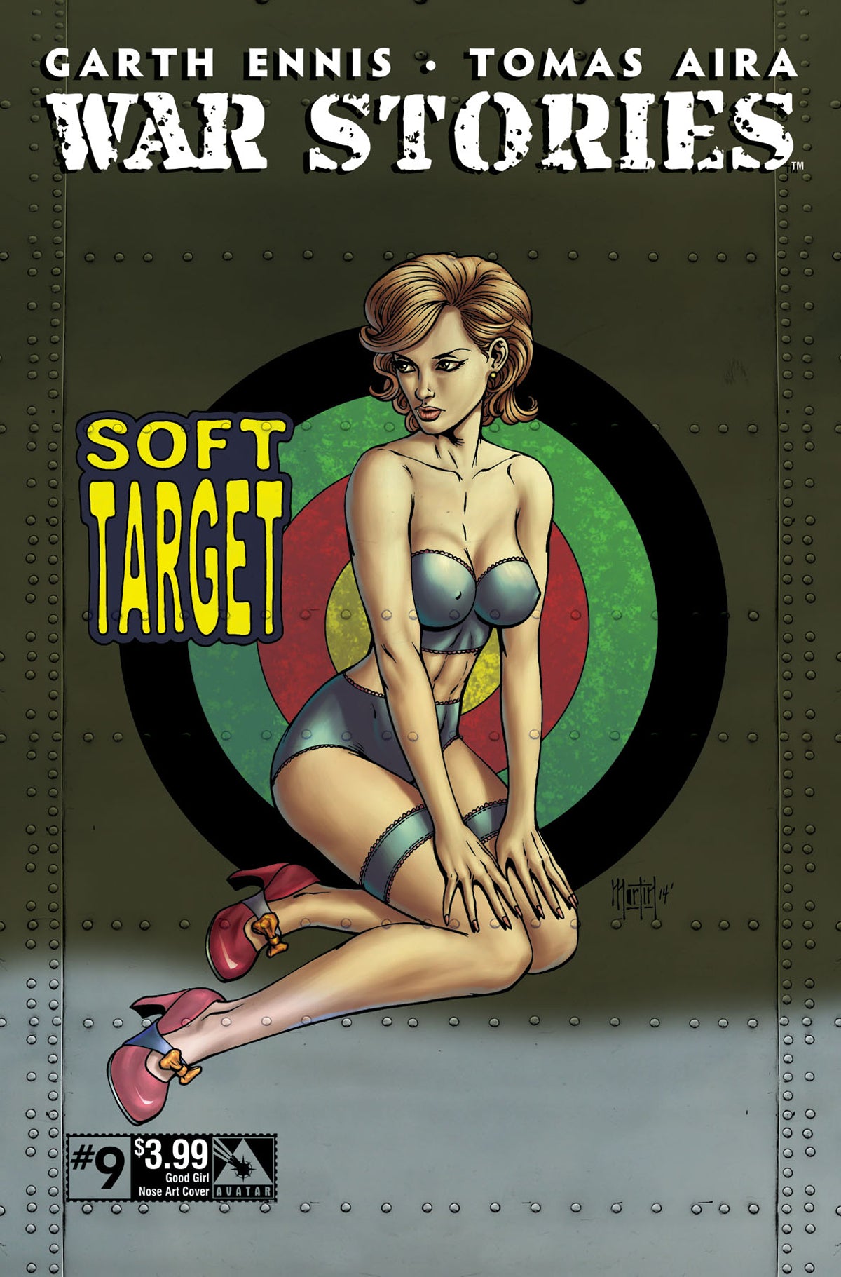 WAR STORIES #9 GOOD GIRL NOSE ART CVR (O/A) (MR)