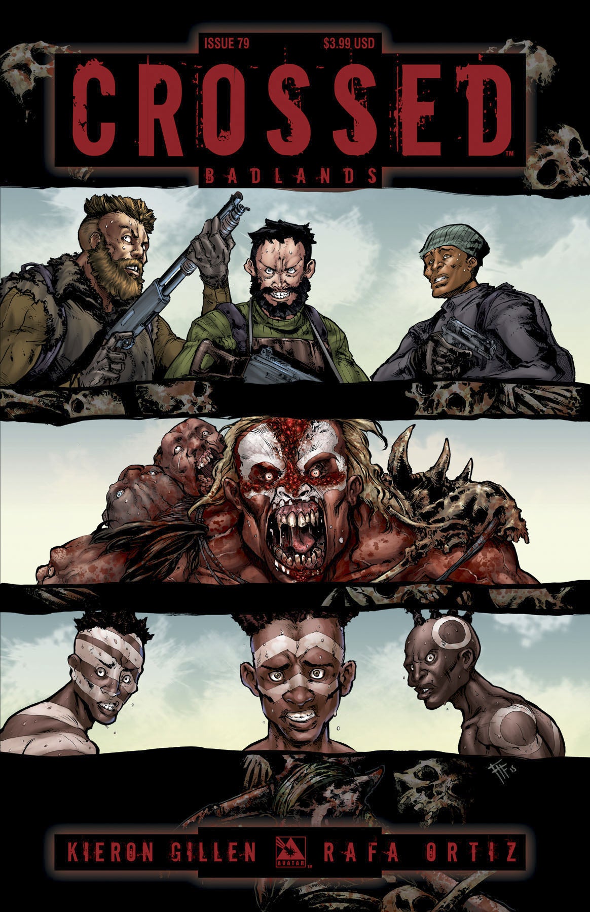 CROSSED BADLANDS #80 (O/A) (MR)