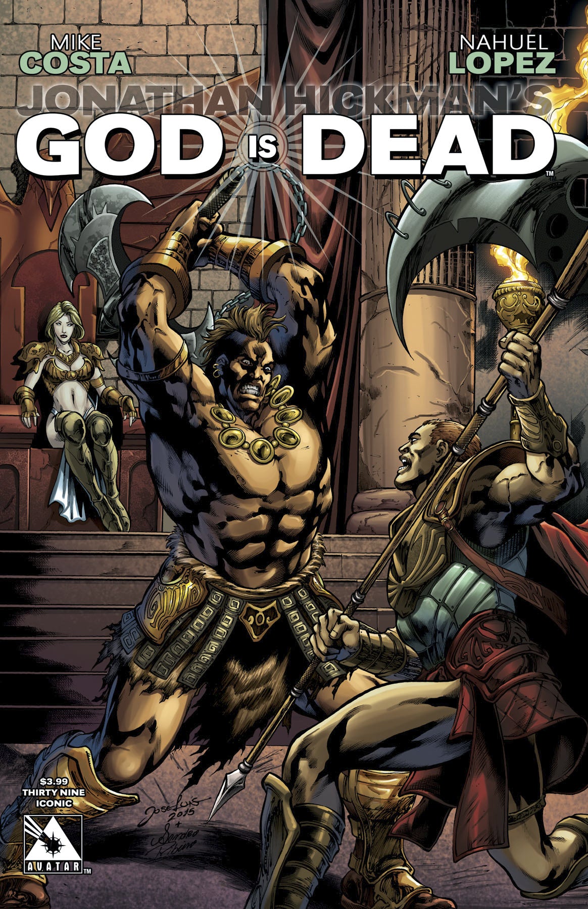 GOD IS DEAD #39 ICONIC CVR (O/A) (MR)