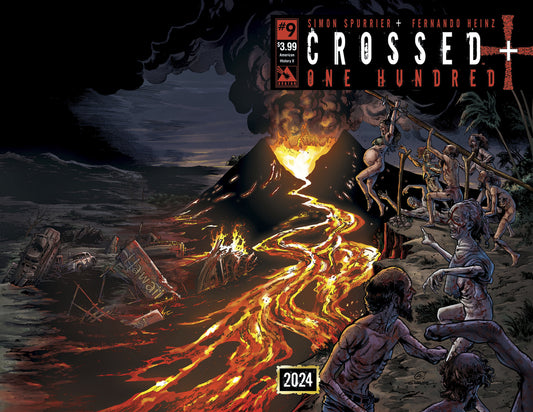 CROSSED PLUS 100 #9 AMERICAN HISTORY X WRAP CVR (O/A) (MR)