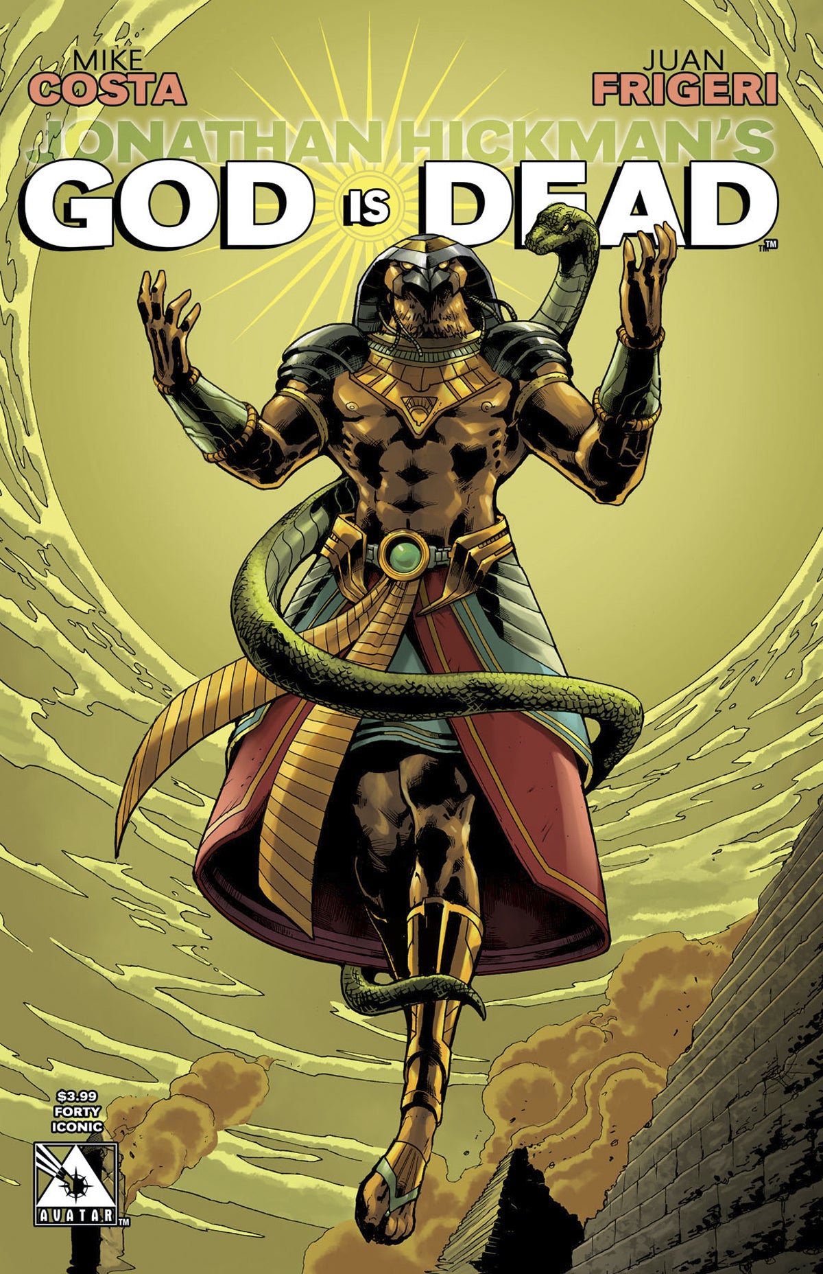 GOD IS DEAD #40 ICONIC CVR (O/A) (MR)