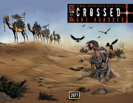 CROSSED PLUS 100 #10 AMERICAN HISTORY X WRAP CVR (O/A) (MR)
