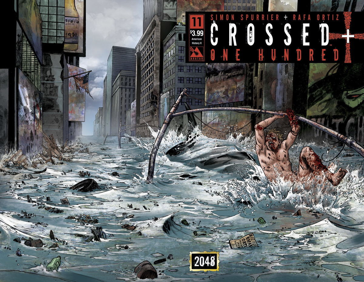 CROSSED PLUS 100 #11 AMERICAN HISTORY X WRAP CVR (O/A) (MR)