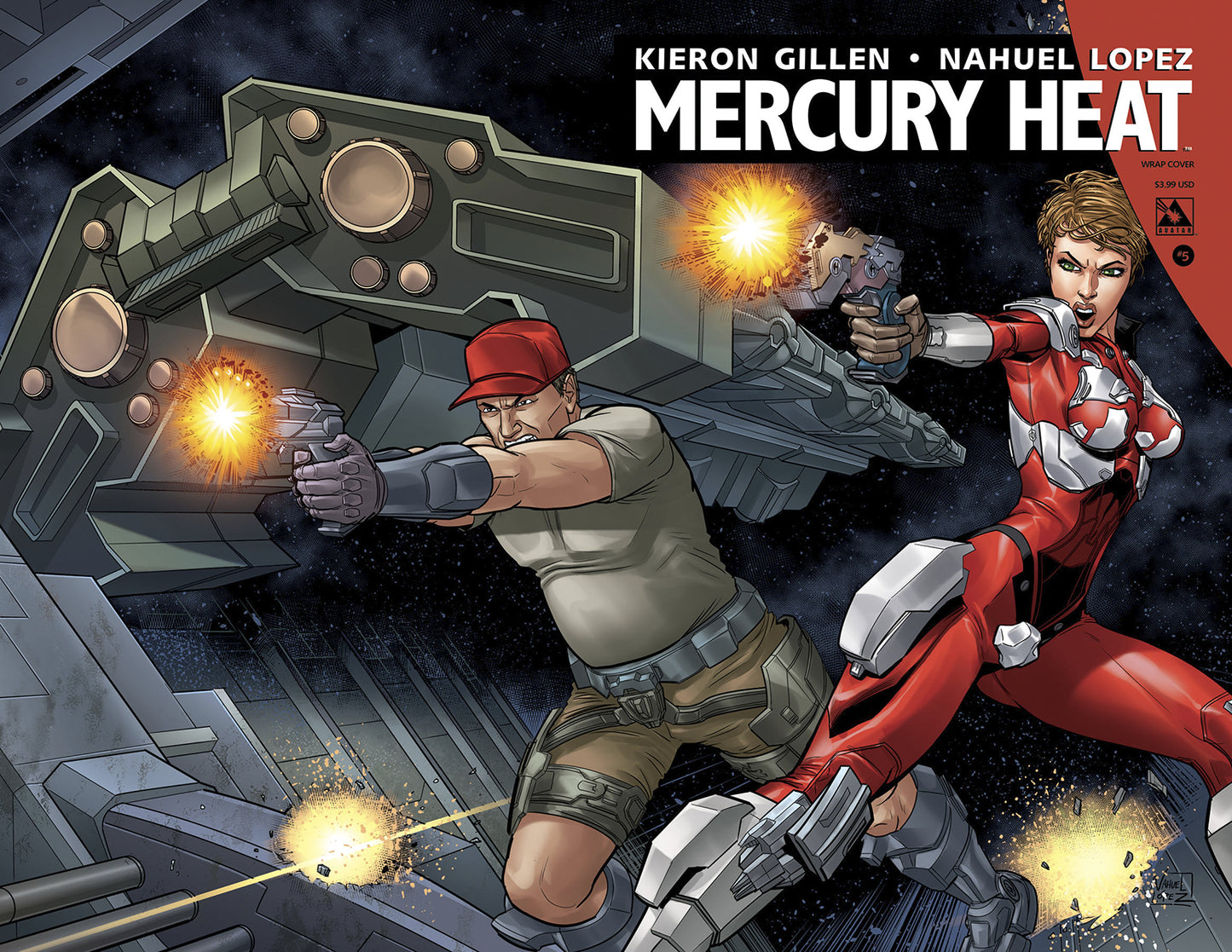 MERCURY HEAT #5 WRAP CVR (O/A) (MR)