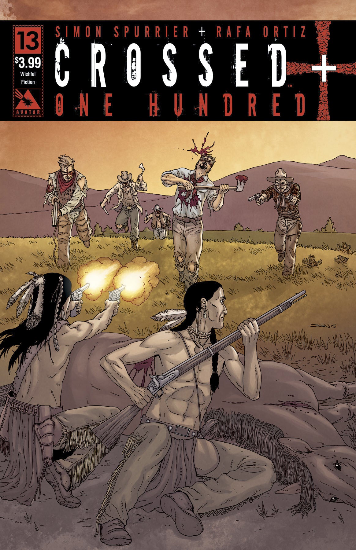 CROSSED PLUS 100 #13 WISHFUL FICTION CVR (O/A) (MR)