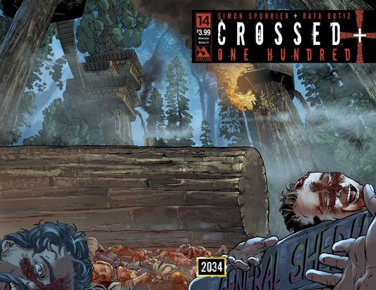 CROSSED PLUS 100 #14 AMERICAN HISTORY X WRAP CVR (O/A) (MR)