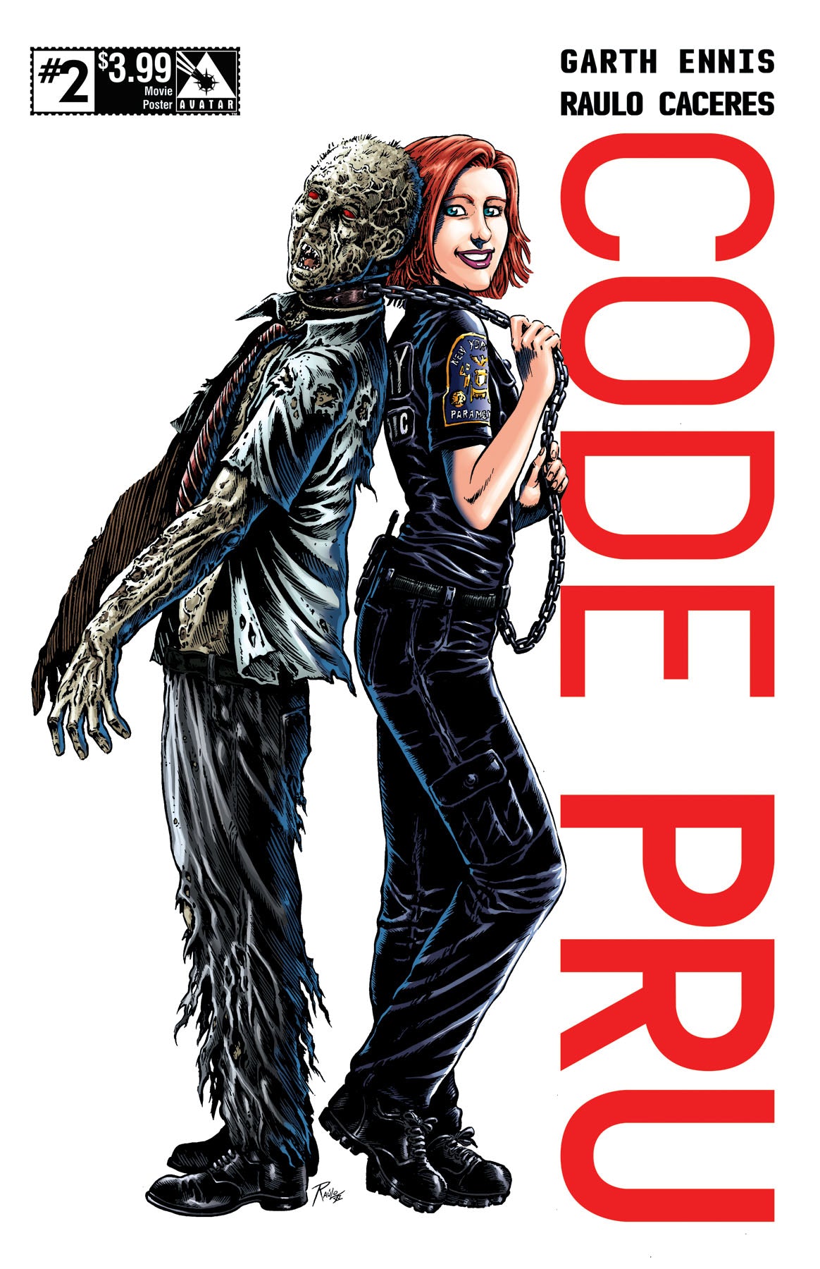 CODE PRU #2 MOVIE POSTER CVR (O/A) (MR)