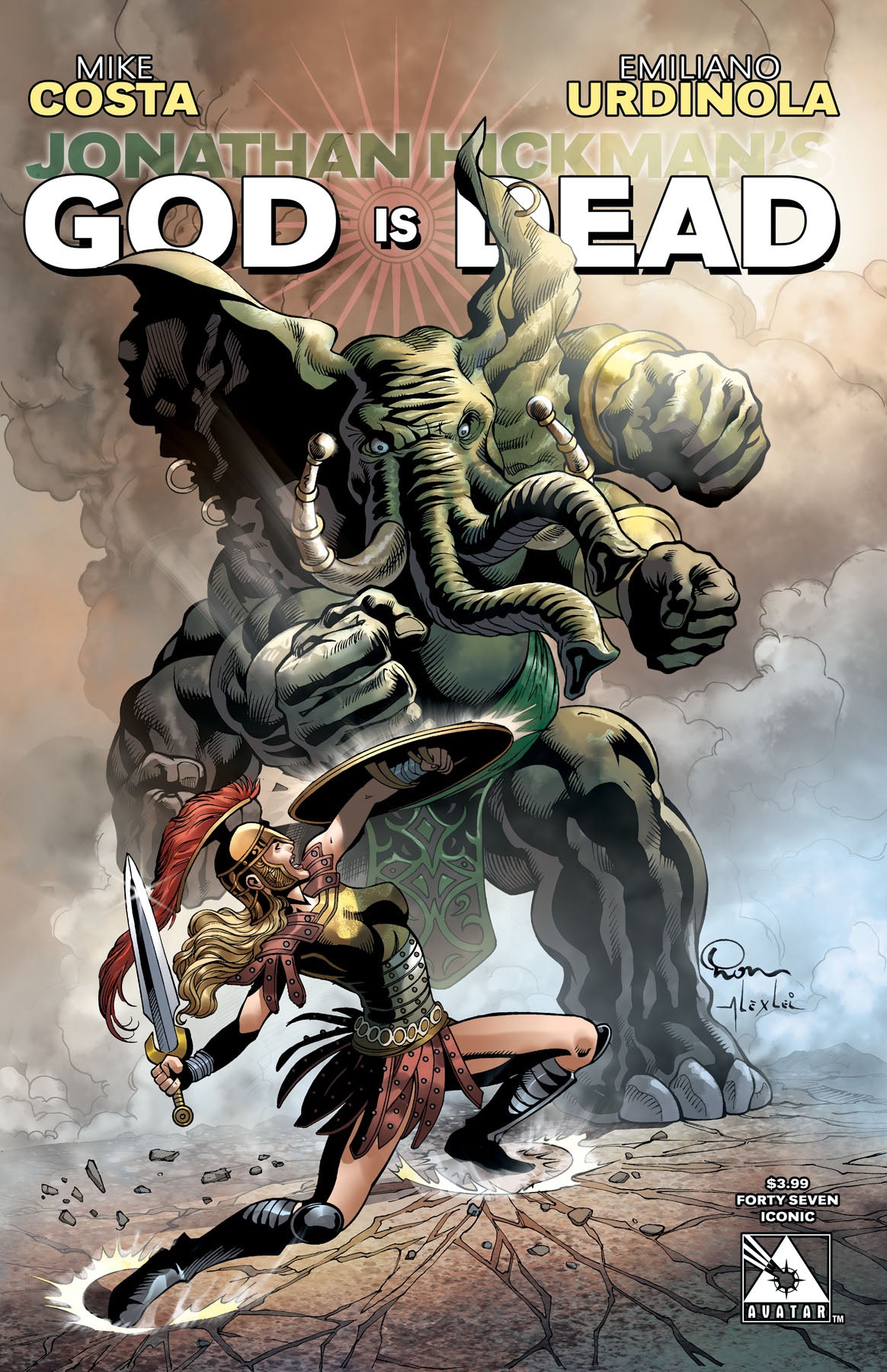 GOD IS DEAD #47 ICONIC CVR (O/A) (MR)