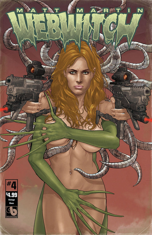 WEBWITCH #4 (OF 5) VINTAGE VIXEN CVR (O/A) (MR)