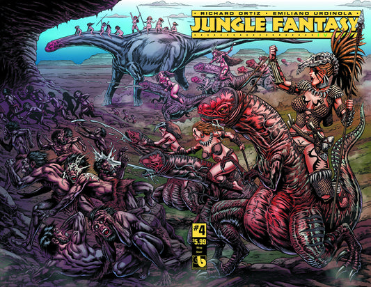 JUNGLE FANTASY IVORY #4 WRAP CVR (O/A) (MR)