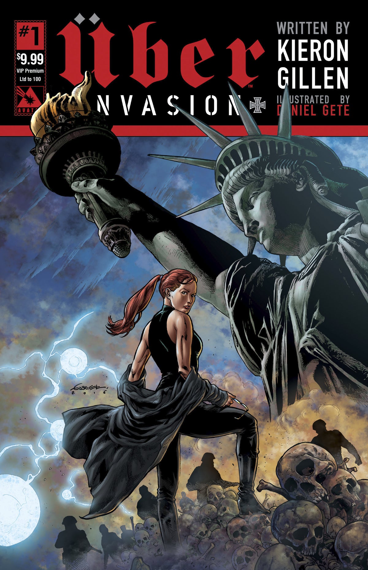 UBER INVASION #1 VIP PREMIUM CVR (O/A) (MR)
