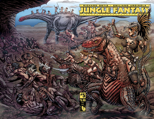 JUNGLE FANTASY IVORY #5 WRAP CVR (O/A) (MR)