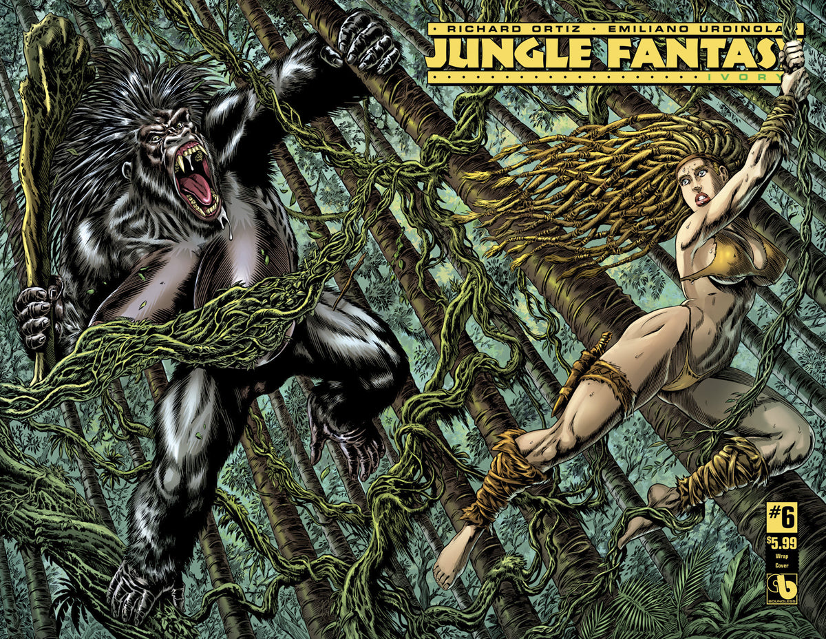 JUNGLE FANTASY IVORY #6 WRAP CVR (O/A) (MR)