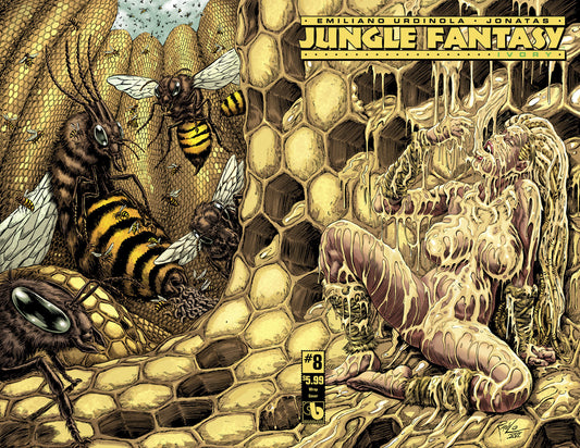 JUNGLE FANTASY IVORY #8 WRAP CVR (O/A) (MR)