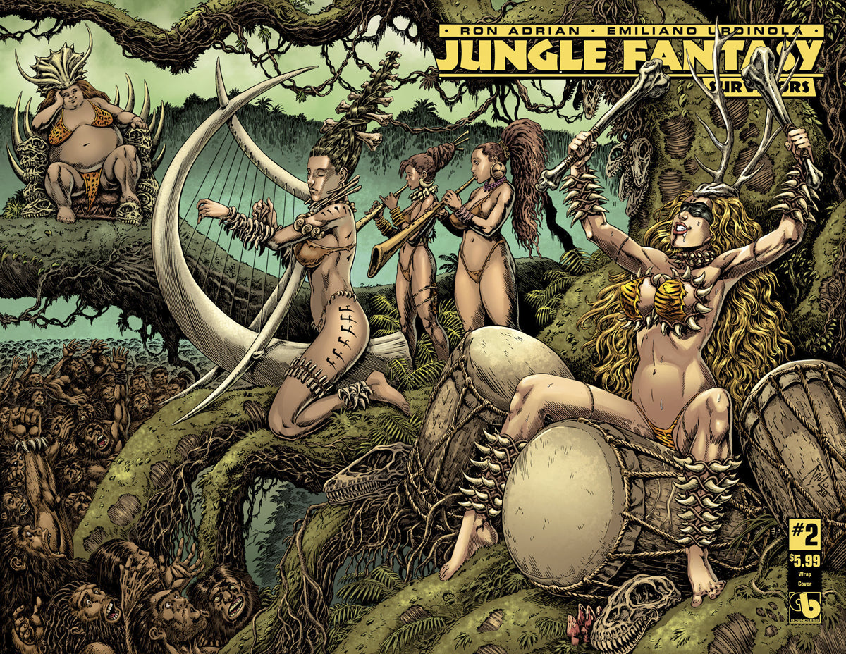 JUNGLE FANTASY SURVIVORS #2 WRAP CVR (O/A) (MR)