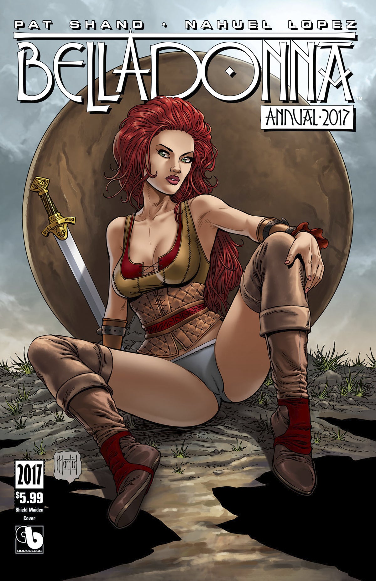 BELLADONNA ANNUAL 2017 SHIELD MAIDEN CVR (O/A) (MR)