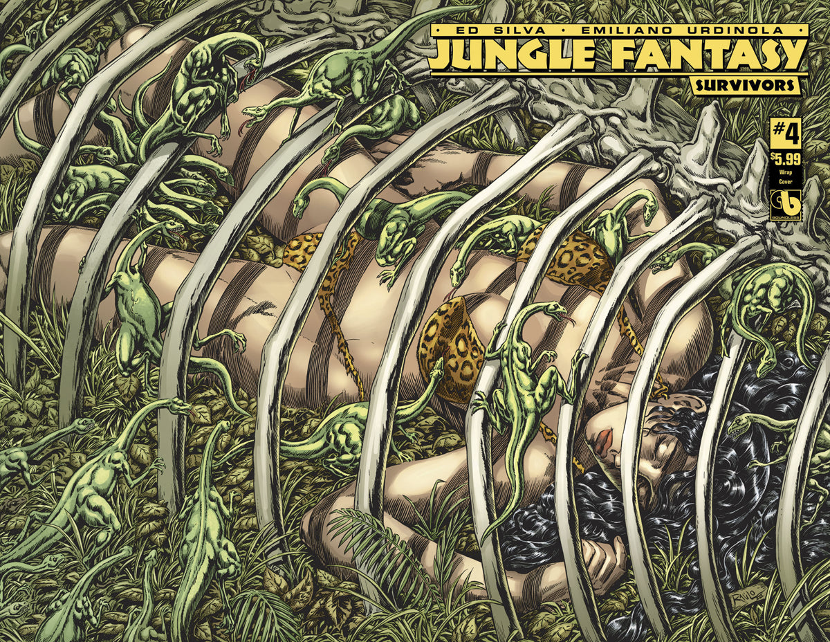 JUNGLE FANTASY SURVIVORS #4 WRAP CVR (O/A) (MR)
