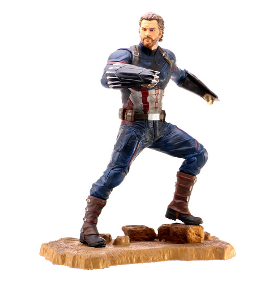 MARVEL GALLERY AVENGERS 3 CAPTAIN AMERICA PVC STATUE (C: 1-1