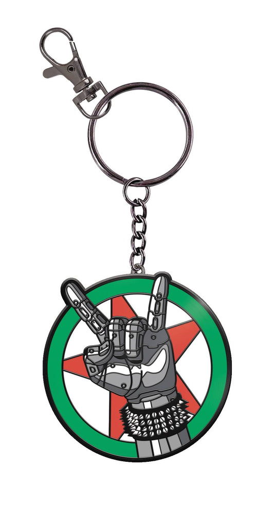 CYBERPUNK 2077 SILVERHAND LOGO KEYCHAIN (C: 0-1-2)