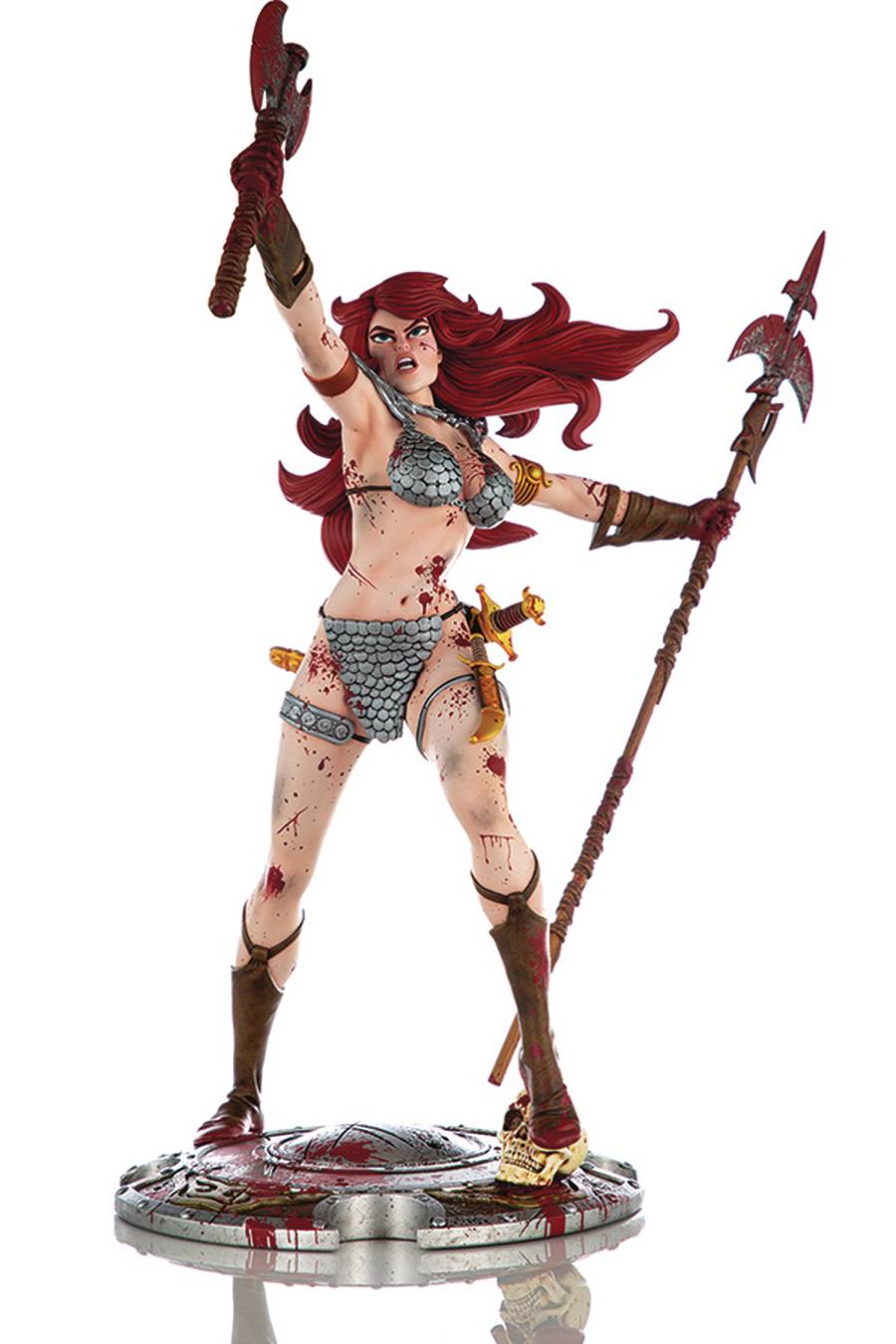 RED SONJA 45TH ANNIVERSARY STATUE BERZERKER (C: 0-1-2)