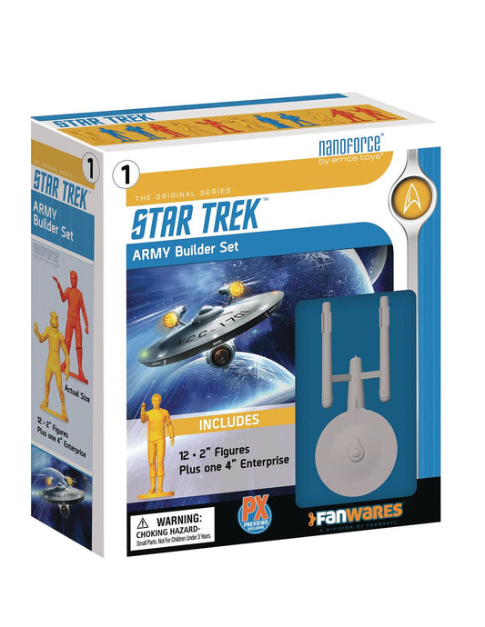 NANOFORCE STAR TREK TOS PX ARMY BUILDER FIGURE BOXED  (C: