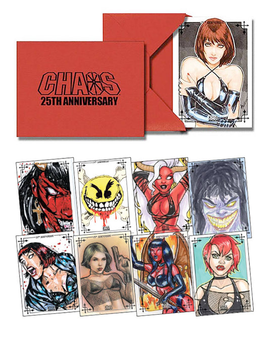 CHAOS 25TH ANN ULTRA PREMIUM SKETCH CARD (C: 0-1-2)