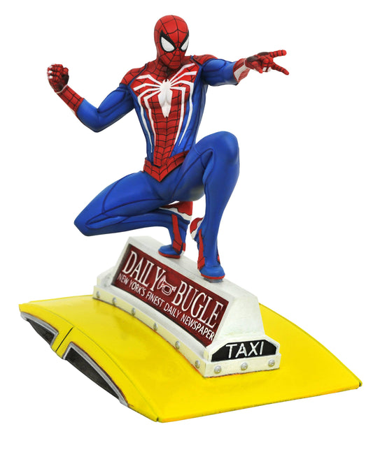 MARVEL GALLERY PS4 SPIDER-MAN ON TAXI STATUE (C: 1-1-0)