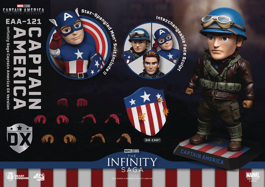 MARVEL INFINITY SAGA EAA-121 CAPTAIN AMERICA AF DLX VER (C:
