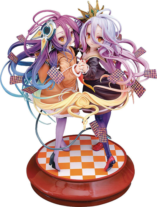 NO GAME NO LIFE ZERO SHIRO & SCHWI 1/7 PVC FIG (C: 1-1-2)