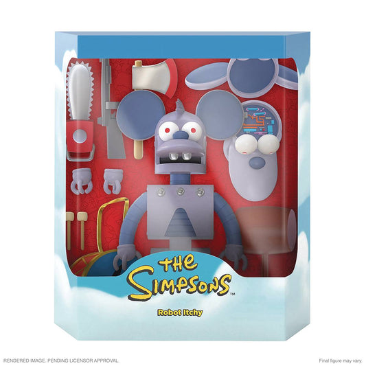 SIMPSONS ULTIMATES ROBOT ITCHY AF (NET) (C: 1-1-2)