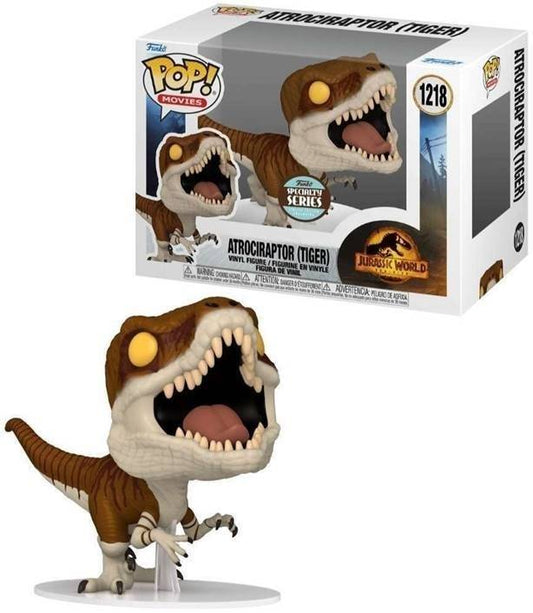 POP SPECIALTY JURASSIC WORLD ATROCIRAPTOR (TIGER) VIN FIG (C