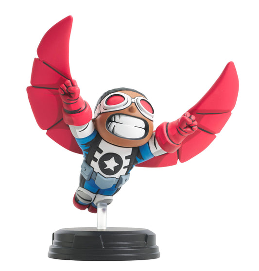 MARVEL ANIMATED STYLE FALCON STATUE (O/A) (C: 1-1-2)