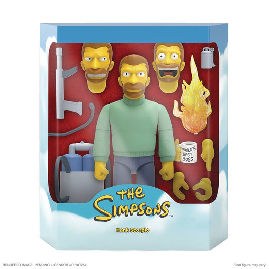 SIMPSONS ULTIMATES W2 HANK SCORPIO AF (NET) (C: 1-1-2)