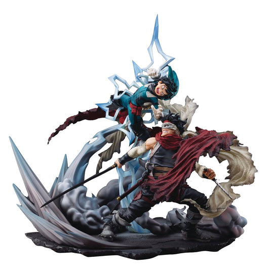 MY HERO ACADEMIA IZUKU MIDORIYA VS STAIN PVC STATUE (C: 1-1-