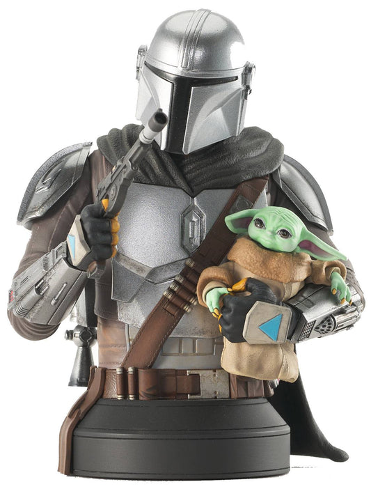 STAR WARS THE MANDALORIAN WITH GROGU PX 1/6 SCALE BUST (C: 1