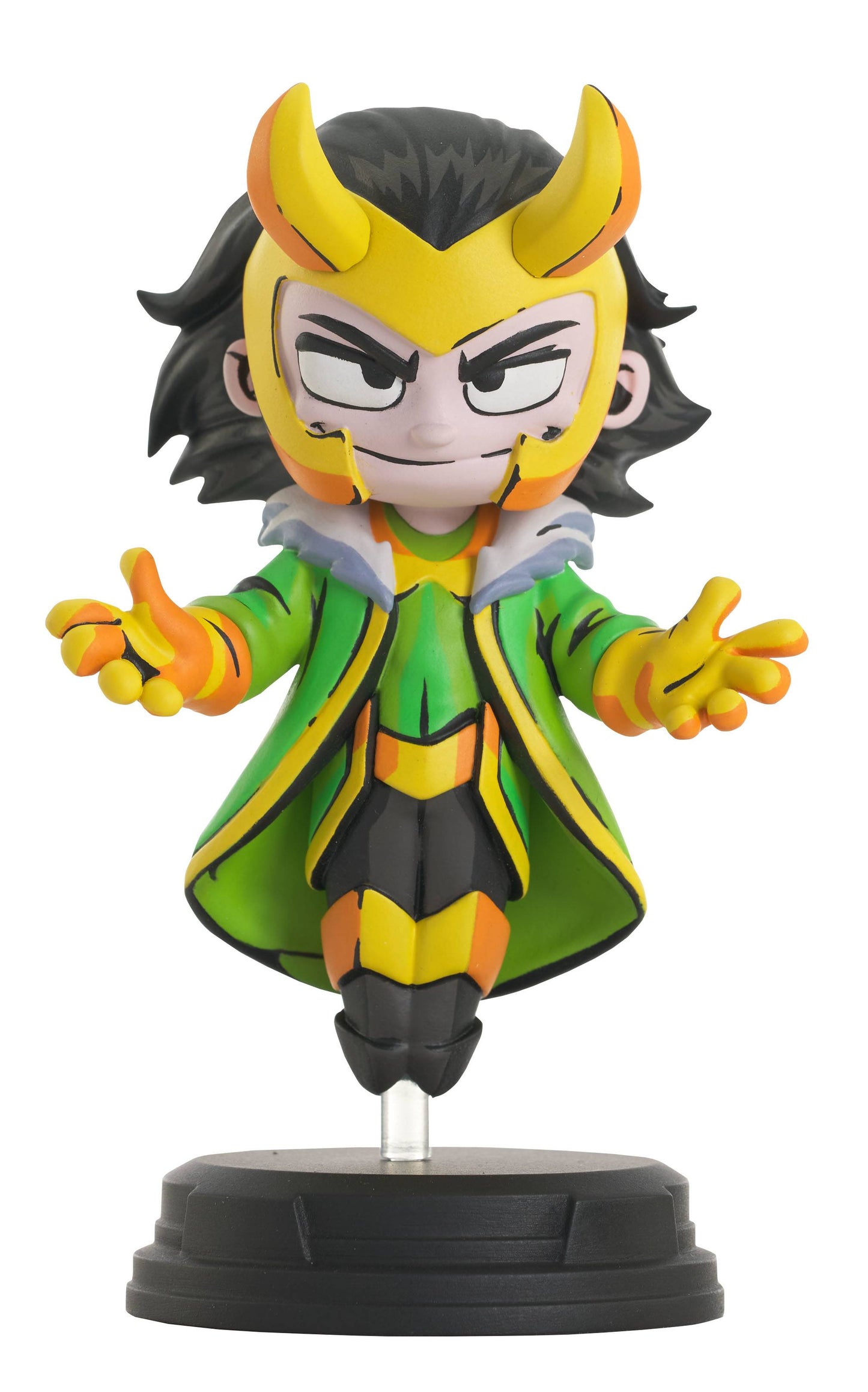 MARVEL ANIMATED STYLE LOKI STATUE (O/A) (C: 1-1-2)
