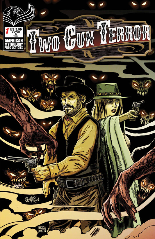 TWO GUN TERROR #1 CVR B DEMONS HAESER & HASSON (O/A)