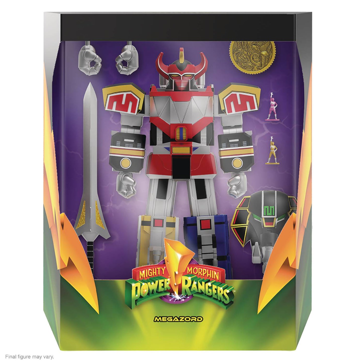 POWER RANGERS ULTIMATES W3 DINO MEGAZORD AF (NET) (C: 1-1-2)